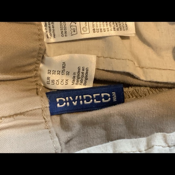 H&M Men’s 32 beige cargo pants - Picture 3 of 3